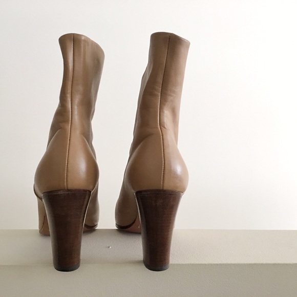 Celine Leather Wrap Boots (41), FINAL PRICE - Picture 4 of 14